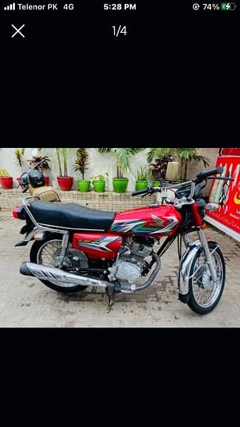 CG Honda 125 2023 karachi 1