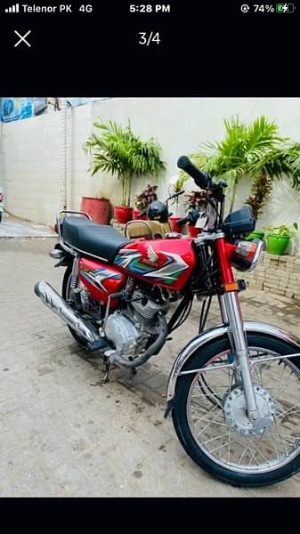 CG Honda 125 2023 karachi 3