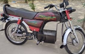 Electric Bike. New Lithium Battery 50 A 60 V. 120 kilometers Guarantee