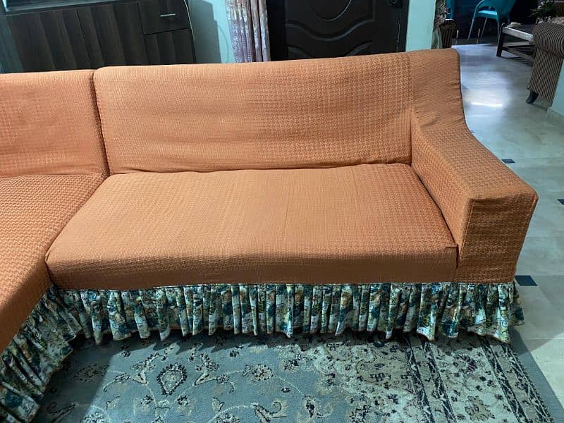 L Shaped Sofa Set Neat And Clean 2