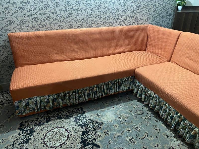 L Shaped Sofa Set Neat And Clean 3