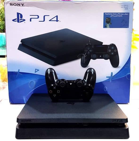 PLAYSTATION 4 SLIM 500 GB - PS4 500 GB WITH WARRANTY 1