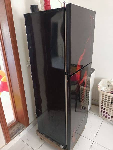 Pel glass door refrigerator 260 liters size 2