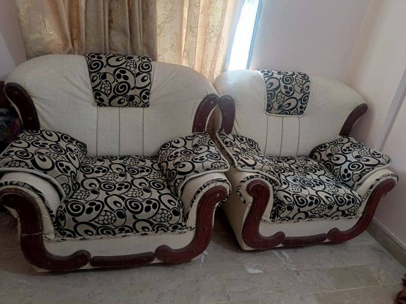 5 seater king size sofa set 1