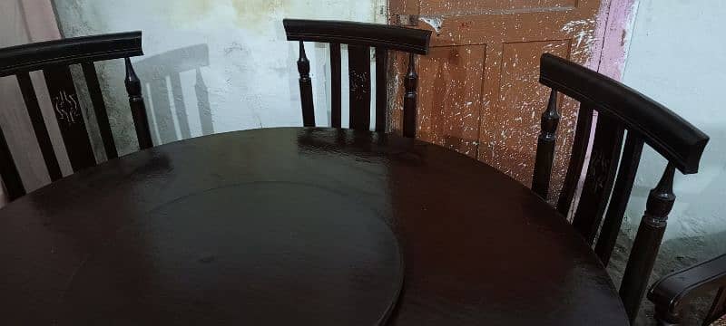 Dinning table with 5 Chairs 0303-2222314 5