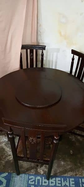 Dinning table with 5 Chairs 0303-2222314 8