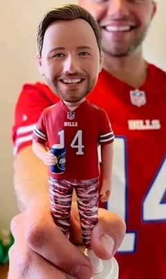 3D Face Bobblehead (Best Gift for your Love once)