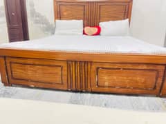 Bed wooden