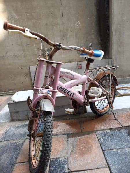 kids cycle pink colour 1