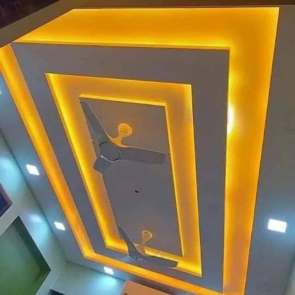 Plastic Paris Ceiling/ False Ceiling /pop Ceiling / All Ceiling work 3