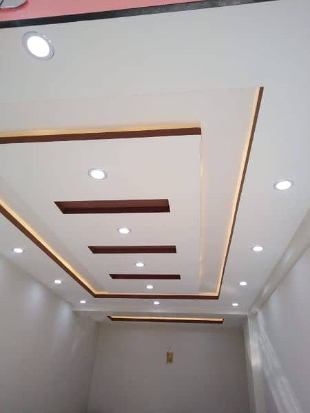 Plastic Paris Ceiling/ False Ceiling /pop Ceiling / All Ceiling work 8