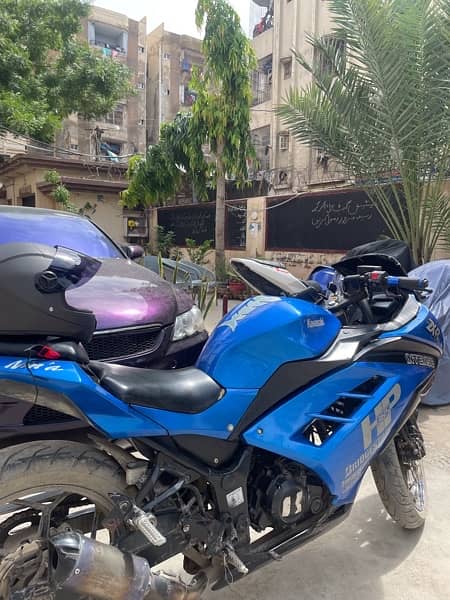 kawasaki ninja Zx3R 250cc replica heavy bike 13