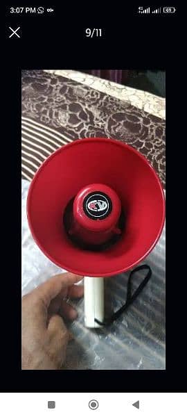 Megaphone Speaker KINGVOX Model KV786U3000 10