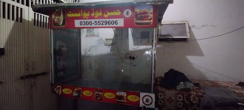 shawarma frame with stove for sale 7