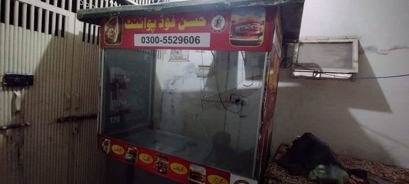 shawarma frame with stove for sale 10