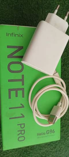 Infinix Note 11 Pro with box and charger in 10/10 condition.