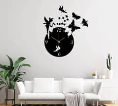 Butterfly design Analog clock