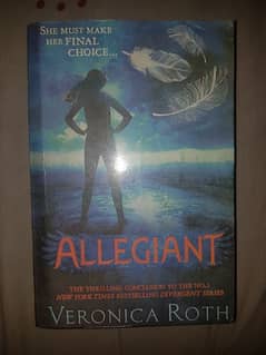 Allegiant by Veronica Roth.