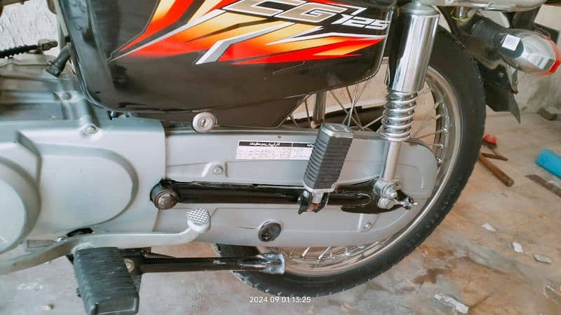 Honda cg 125 2021 model just like new 3