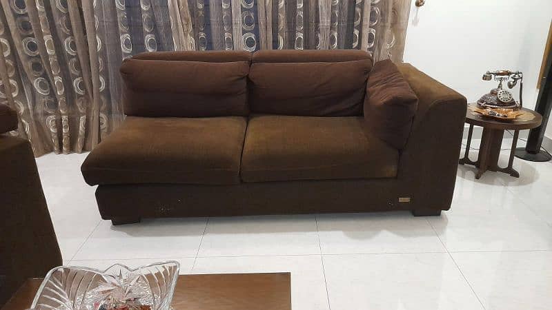 7 Seater L Shape Sofa Set 2