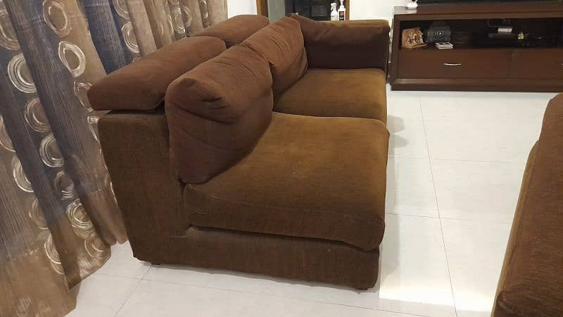 7 Seater L Shape Sofa Set 4