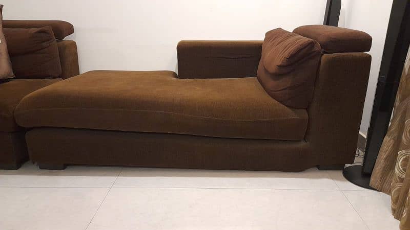 7 Seater L Shape Sofa Set 6