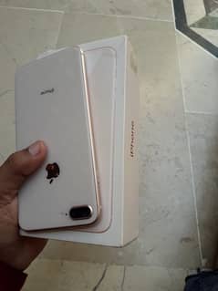 Iphone 8plus 64 gb condition 10/9 exchange possible with good phones