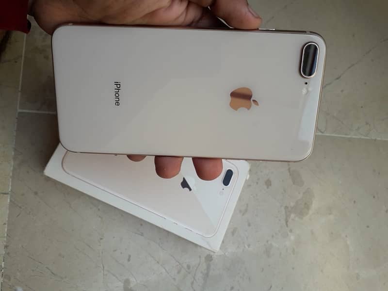 Iphone 8plus 64 gb condition 10/9 exchange possible with good phones 2