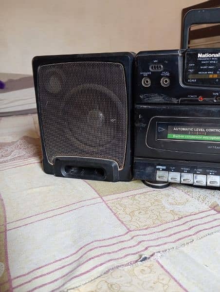 National Tape Recorder with cassettes 1