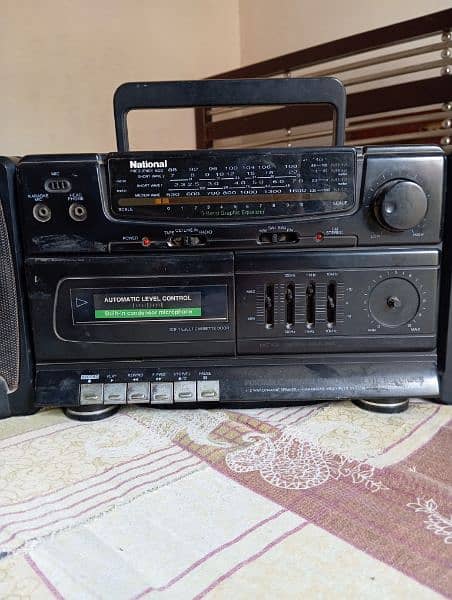 National Tape Recorder with cassettes 2