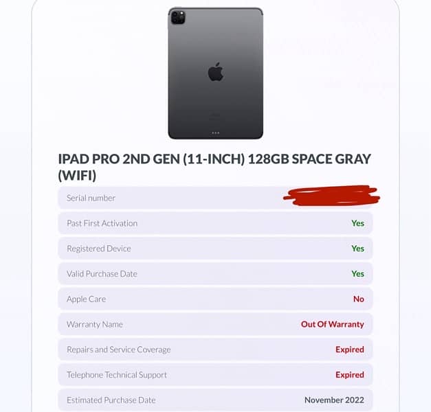 iPad Pro 11 2nd Generation 3