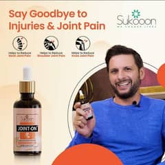 Sukoon Joint On Essential Oil Blend For Pain In Joints, Back Pain 30ml