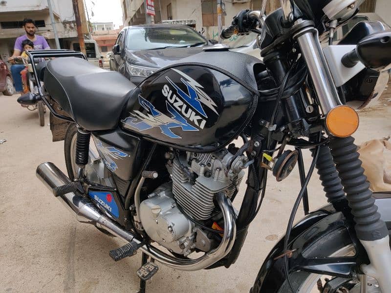 gs150se Nov 2020 model half self start just like new bike 1