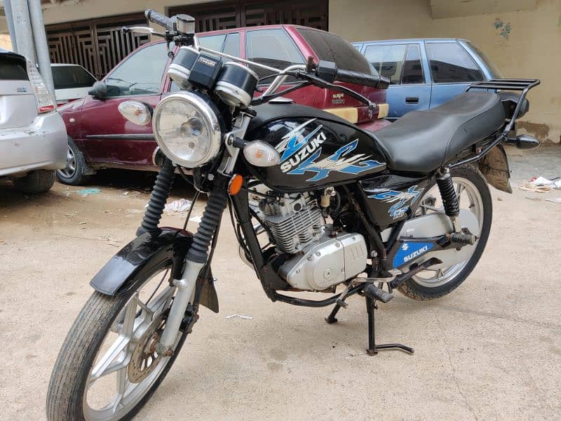 gs150se Nov 2020 model half self start just like new bike 10