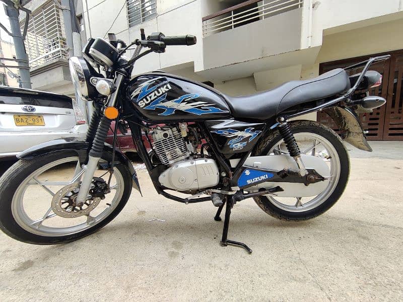 gs150se Nov 2020 model half self start just like new bike 16