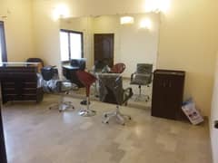 Beauty Saloon Furniture (Price is Negotiable)