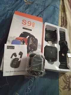 Ultra S9 Smart watch with free Earbuds Air 33