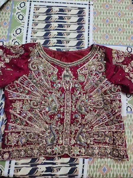 Beautiful Bridal lengha for sale 1