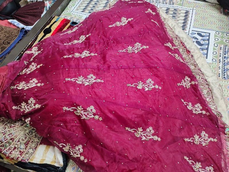 Beautiful Bridal lengha for sale 7