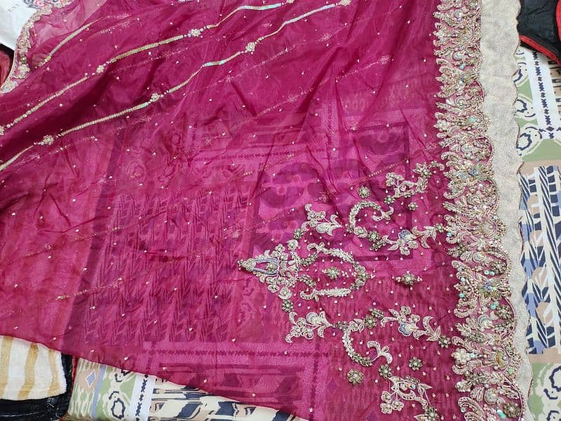 Beautiful Bridal lengha for sale 9