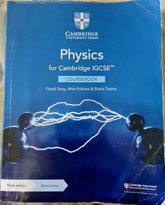 IGCSE/O LEVELS physics coursebook