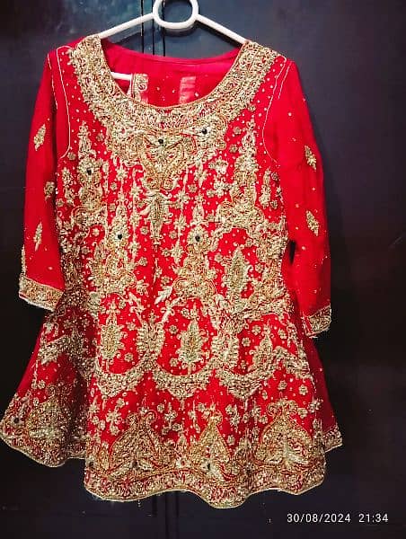 Red Bridal Lehnga 1