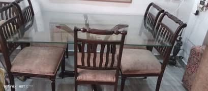 Dining table With 6 Chairs