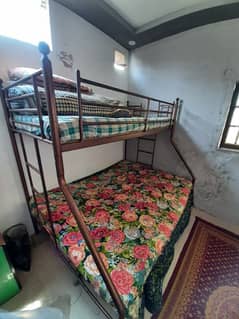 double story bed with original master  moltifoam