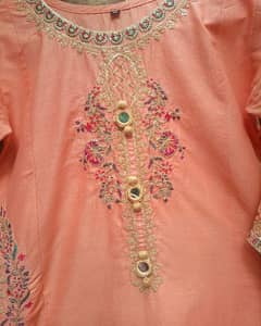 Embroidered dress