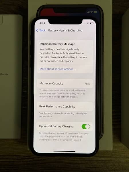 iPhone X 256GB NON PTA 8