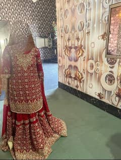 Bridle lehnga custom made from Lahore