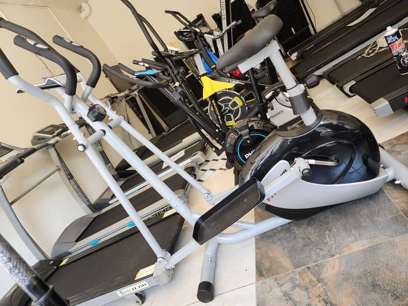 treadmils. (0309 5885468). gym cycles. home gym. ellapicals 17