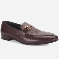 Unze London Geniun Leather Shoes for men's