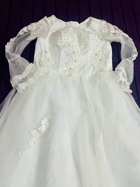 Barbie Wedding Frock White color 1